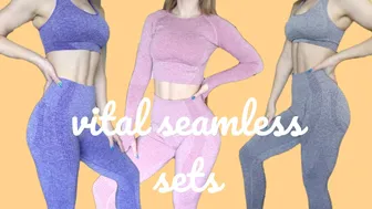 $18 Vital Seamless Sets on Aliexpress! | Sports bras, crop tops, and leggings