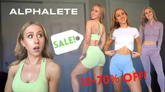 Alphalete Birthday Sale 2022 Haul and Review #1