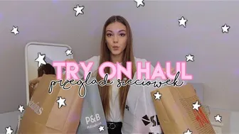 WIELKI TRY ON HAUL! ♥️♥️ -H&M, STRADIVARIUS, CUPSHE, PULL&BEAR. #1