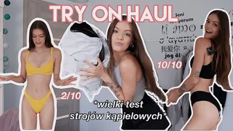 WIELKI WAKACYJNY TRY ON HAUL STROJÓW KĄPIELOWYCH #1