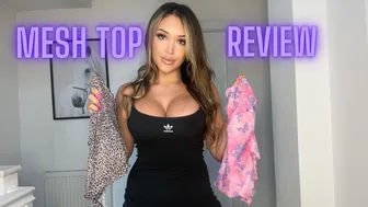 Mesh TRANSPARENT top review #1