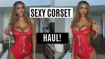 Cleo Clo | Very Revealing Sexy Lingerie Corset Haul ♥️♥️ | Lacy, g string, thongs #1