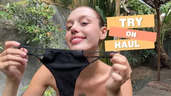 [4K] Transparent Try-on Haul - new outfit for you