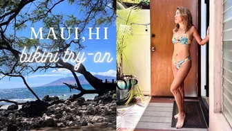 Bikini Try-On | Sustainable Swimwear | Volcom, Billabong, Honolua Surf