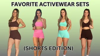 TRY ON HAUL | ACTIVEWEAR SETS | SHORTS EDITION | MY CURRENT FAVORITES!