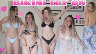 BIKINI TRY ON HAUL !!! Robyn Emily #1