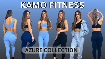 NEW KAMO FITNESS! | Azure Collection | Scrunch Leggings, Loungewear, & Sports Bras!