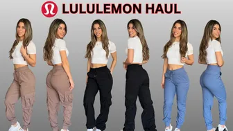 LULULEMON HAUL | Dance Pants, Cargo Pants, Cargo Joggers | Try On Haul