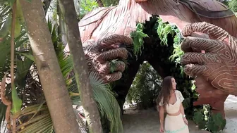 FOTOGRAFANDO NA ESCULTURA EM TULUM #3