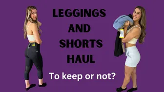 Legging and Shorts Try On | From Costco!