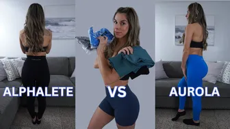 Alphalete vs Aurola | Leggings & Shorts Review