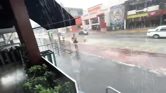 DRI TOMOU BANHO DE CHUVA EM CANCÚN #3