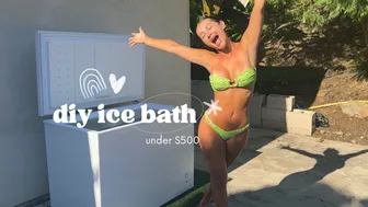 DIY ICE BATH UNDER $500 | GABRIELLA ELLYSE