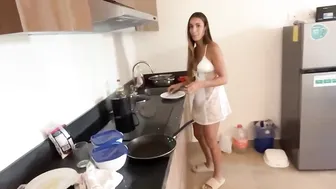 DRI COZINHANDO DE PIJAMA #4