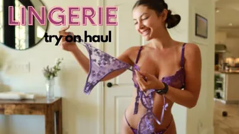 ANOTHER LINGERIE TRY ON HAUL | GABRIELLA ELLYSE