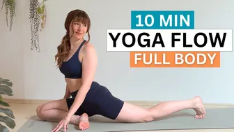 10 Min FULL Body Yoga Flow to Stretch & Refresh #1