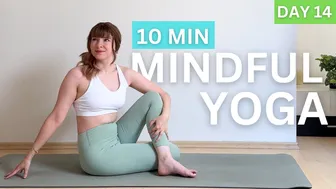 10 min MINDFUL Morning Yoga (DAY 14) #1