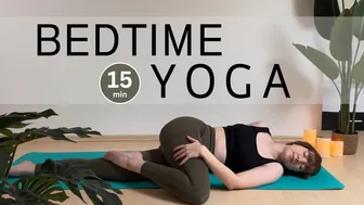 Dreamy BEDTIME Yoga Stretch for BETTER Sleep & Relaxation | 15 Min