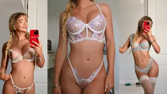 quickie lingerie try on