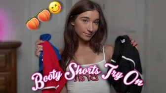 Booty Shorts Haul/Try On | Good for Stretching? ????????