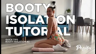 QUICK BOOTY ISOLATION TUTORIAL | Twerk tutorial | La Popita | TWERK PROGRAM | LINKS ????⬇️