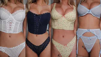 summer lingerie try on haul