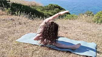 Sea view yoga ♥️♥️ #3