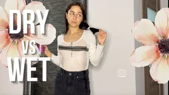 Dry vs Wet | Fashion Haul Get Ready With Me