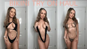 BIKINI TRY ON HAUL | CHARLOTTE CLARK #1