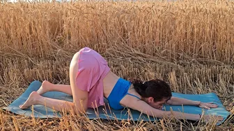 Wheat field workout 4k????