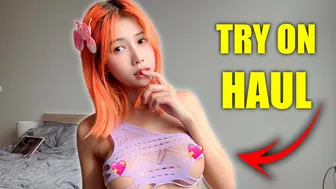 [4K] Janenie's Try On Haul 2024 | See-Through | Lingerie Show