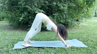 Garden yoga ♥️♥️♥️♥️‍♀️ #2