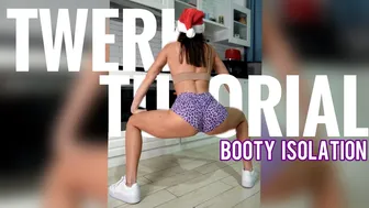 7 Days New Year's Twerk | La Popita | Day 6 BOOTY ISOLATION in squat | Twerk Tutorial | LINKS ♥️♥️⬇️ #1