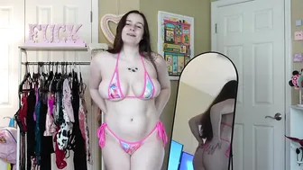 Micro Bikini Try On Haul 4K Mirror View | Yandy Micro Bikini Review + Honest Opinion #3