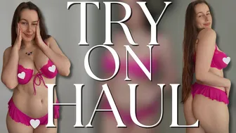 4K TRANSPARENT LINGERIE | TRY ON HAUL 2024 SEE- THROUGH BIKINI