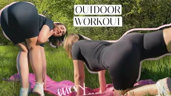 Booty Workout | Curvy Stretching Outdoor #1