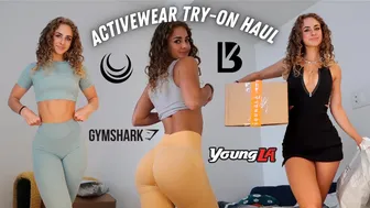 ACTIVEWEAR TRENDS TRY-ON HAUL | Gymshark x Whitney Simmons, Lazuli the Label, YoungLA, BuffBunny #1