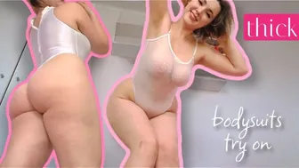 Transparent Outfits Try on Haul | My collection of bodysuits #1