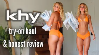 $600 KHY try-on haul & brutally honest review | Swimwear and Outfits