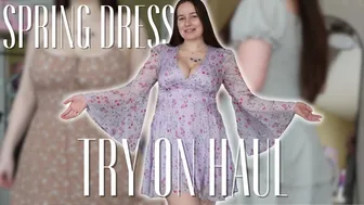 HUGE SPRING DRESS TRY ON HAUL 2024 | HONEST REVIEW