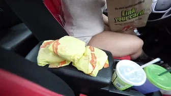 I SAT ON McDonalds CHEESE BURGERS ! #3