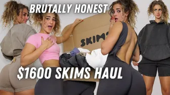 I SPENT $1600 ON SKIMS SO YOU DON'T HAVE TO | BRUTALLY HONEST SKIMS TRY-ON HAUL | OVER HYPED #1