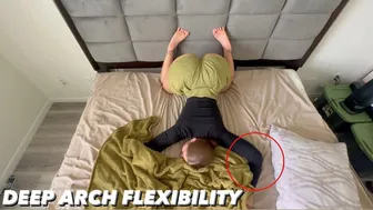 Yoga in Bed Tight Skirt | Better Sleep Posture Body Ache Relief