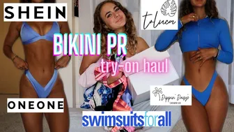 Bikini PR Try-On Haul Summer 2021 | Shein, Toluca, OneOne, Dippin' Daisy's, and more!