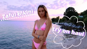 Zaful Bikini try on haul (sorry mom and dad) #1