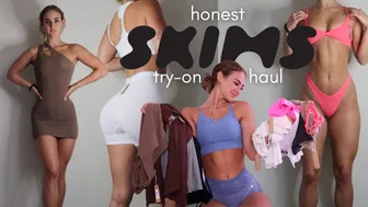 HUGE SKIMS TRY-ON HAUL | honest review of dresses, bras, underwear, and more! | PART 1