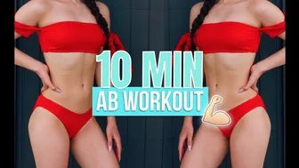 10 MINUTE ABS | For People Who Get Bored Easy #1