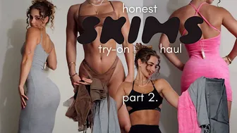 HUGE SKIMS TRY-ON HAUL | $700 honest review of dresses, bras, underwear, and more | PART 2