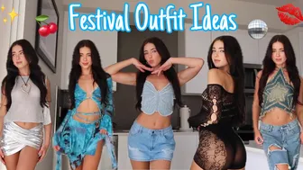 FESTIVAL OUTFIT IDEAS | TRY ON HAUL