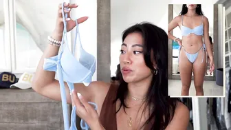 TRYING ON ALL MY SWIMSUITS: Try On, Review + Ranking My Favorite Bikinis! #2